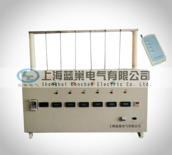 LCJX-6S遙控型絕緣靴絕緣手套耐壓儀是上海藍(lán)巢電氣根據(jù)國家電力公司發(fā)布的《電力安全工器具預(yù)防性試驗規(guī)程》要求，并遵從廣大用戶反饋意見，不斷改進(jìn)而設(shè)計生產(chǎn)的絕緣靴（手套）批量試驗的專用設(shè)備